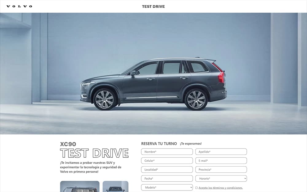 Image of Volvo Test Drive